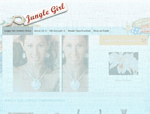 Tablet Screenshot of junglegirljewelry.com